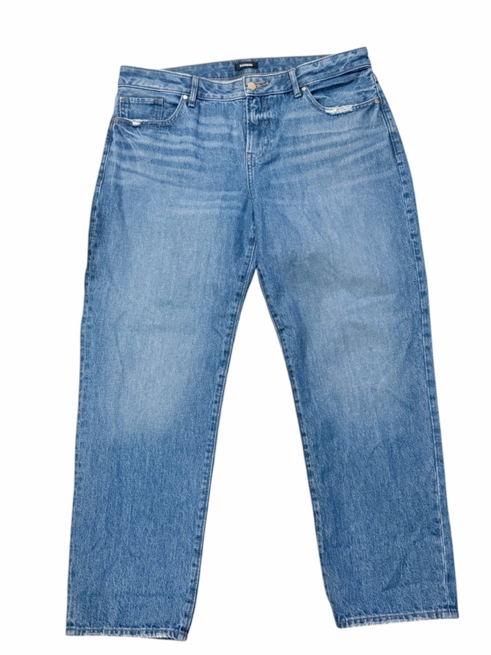 Express Women Blue Wash Jeans Size 12 Regular